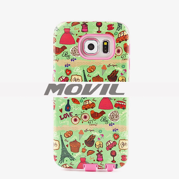 NP-2240 [NP-2240] Para el caso de la mariposa de aceite Gloss Galaxy S6  S6 para Samsung 2 en 1 PC   TPU-6